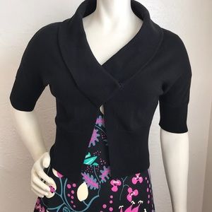 Banana republic cotton cropped sweater shrug XS